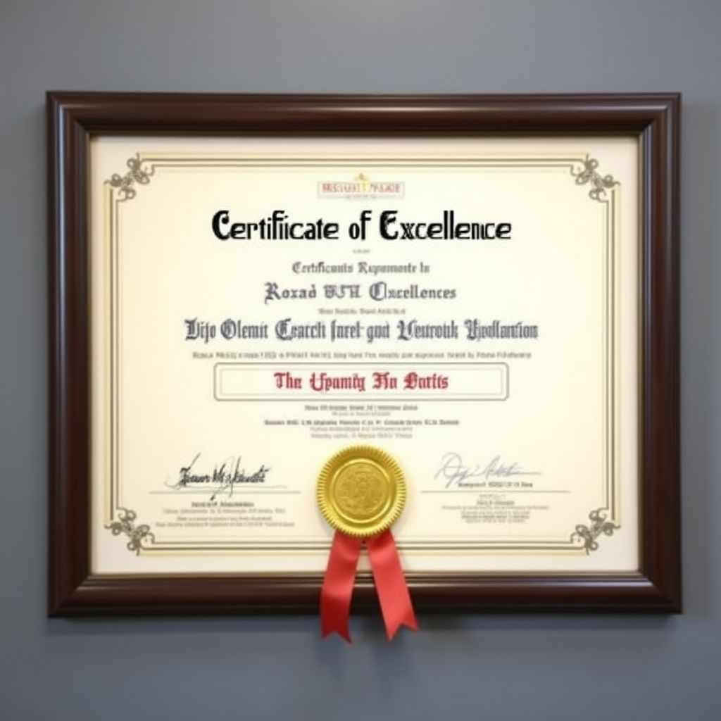 Prix d'excellence en sécurité